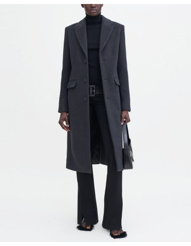 93 Slim Wool Coat Dans la société mordern